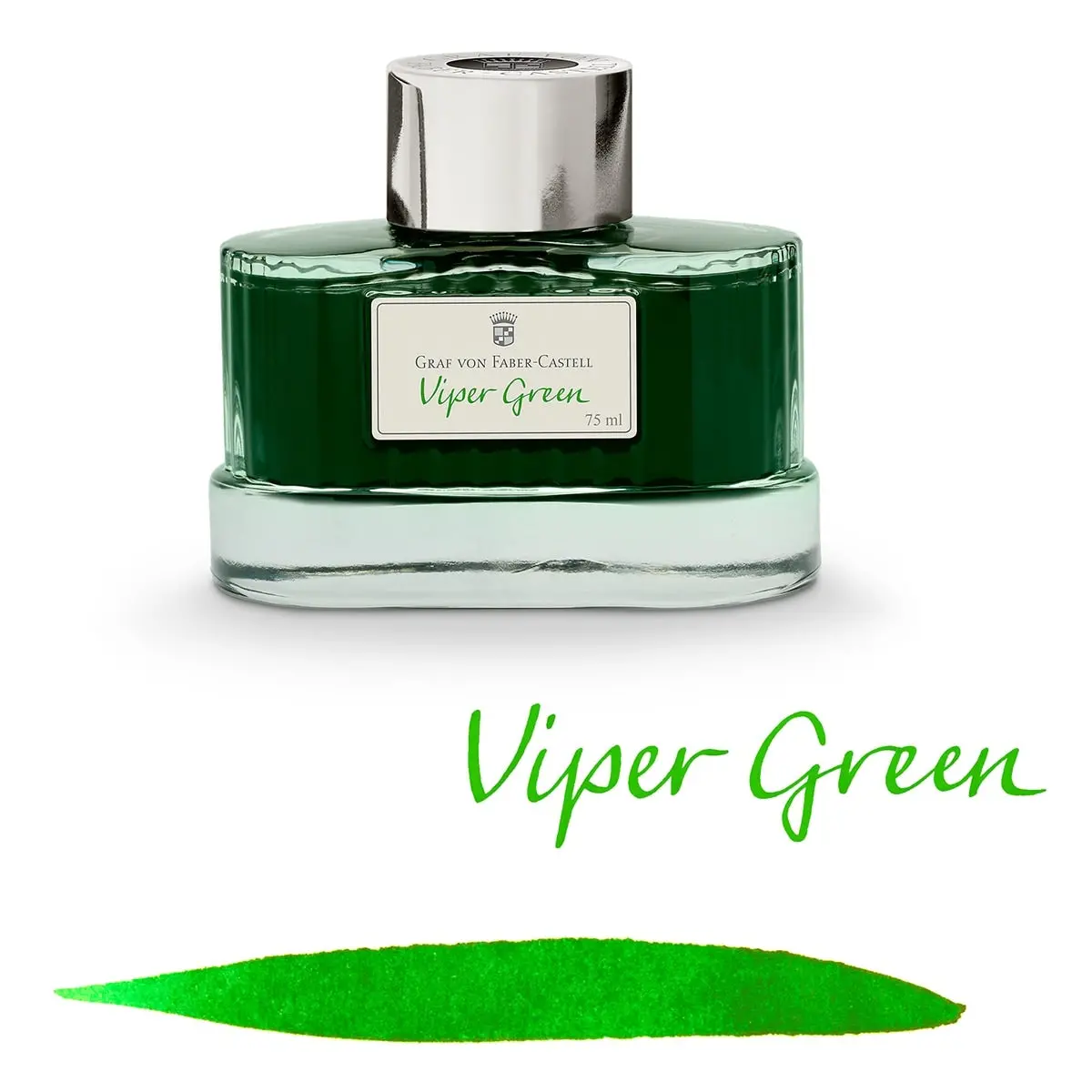 Graf Von Faber-Castell, Tintenglas, 75 Ml, Viper Green 1