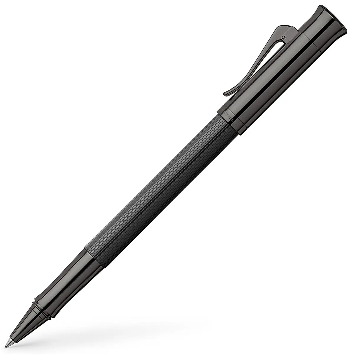 Graf Von Faber-Castell Tintenroller, Guilloche Black Edition, Schwarz 1