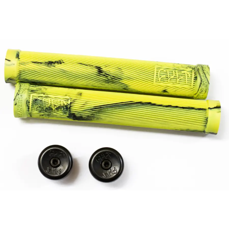 Cult Heavens Gate Grip - Lime Green Swirl 1