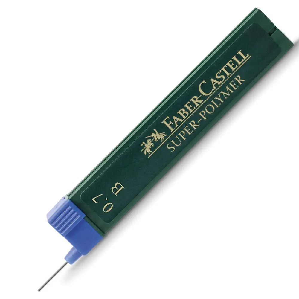 Graf Von Faber-Castell, Bleistiftmine, 12 Minen 0.7Mm (B), Grau 1