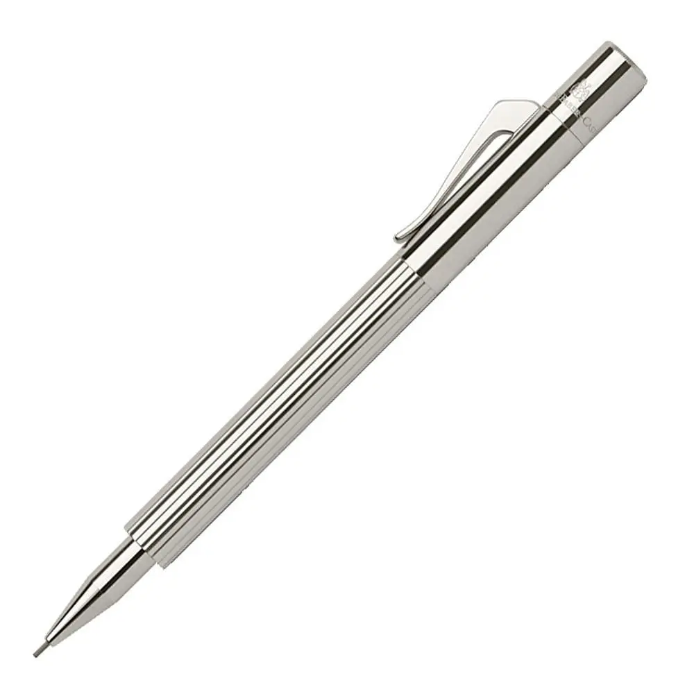 Graf Von Faber-Castell, Bleistift Pocket Pen, Länge 90Mm Ø 7,1Mm, Silber 1