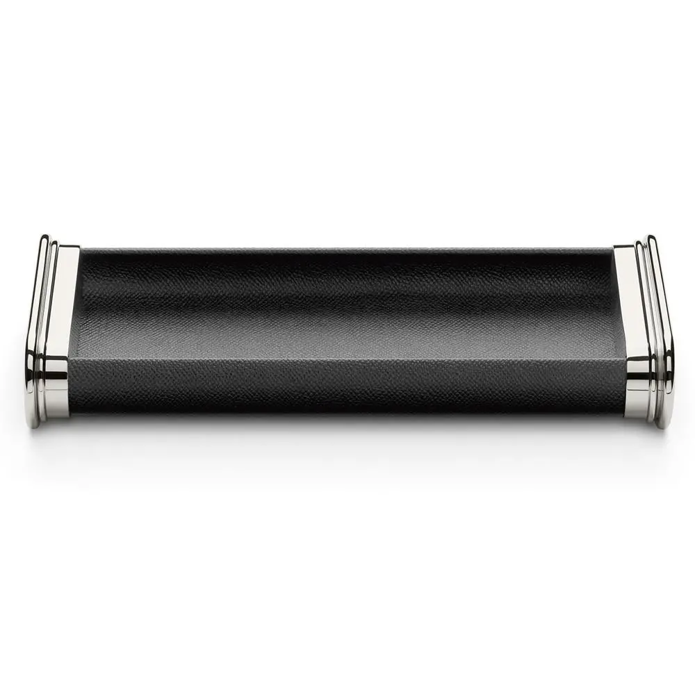 Graf Von Faber-Castell, Ablageschale Epsom, Mit Lederummantelung, Schwarz 1