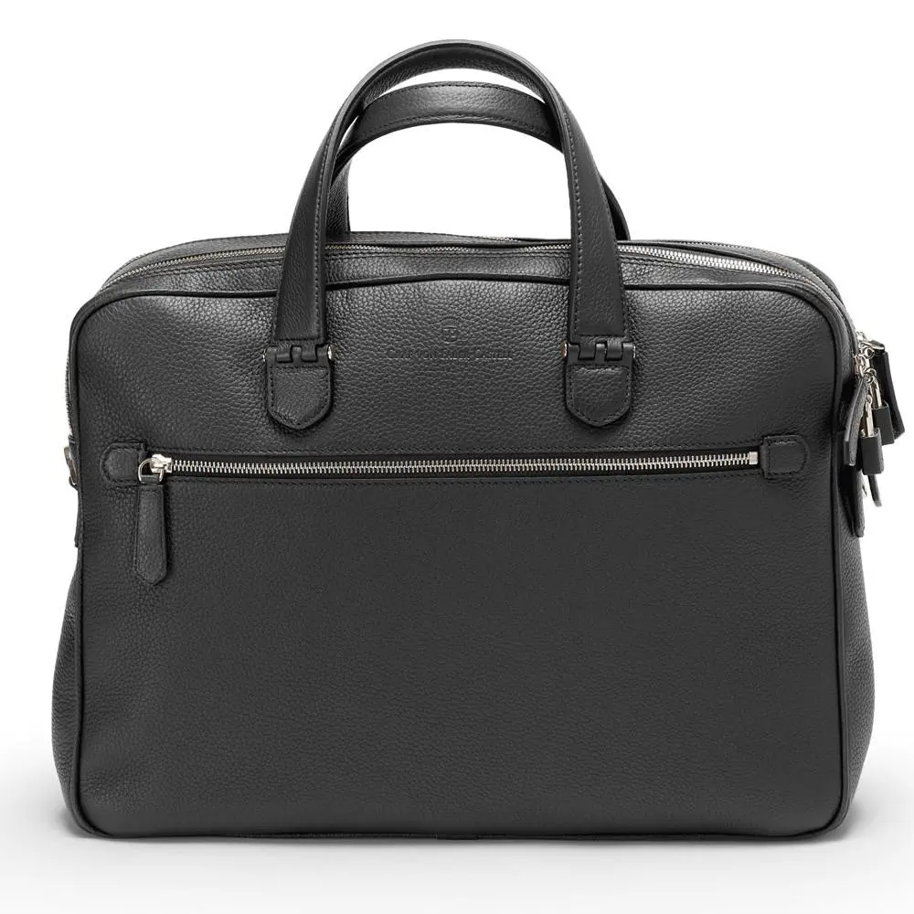 Graf Von Faber-Castell, Aktentasche Elegant Reisen, Zwei Fächer, Schwarz 1