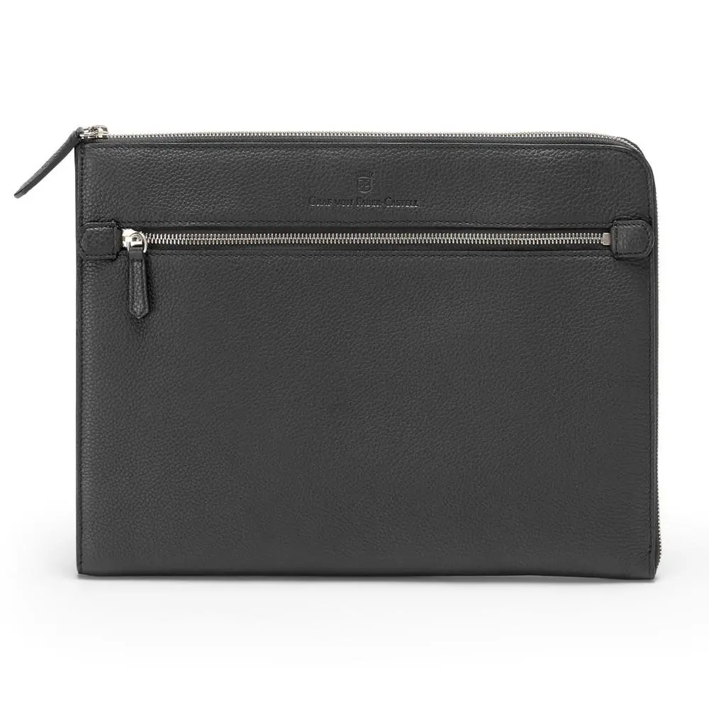 Graf Von Faber-Castell, Schreibmappe Elegant Reisen, Collegemappe, Schwarz 1
