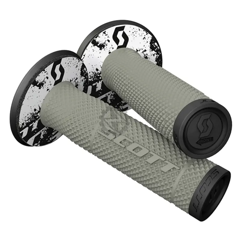 Scott Handlebar Grips  Sx Ii Grey/Black 1