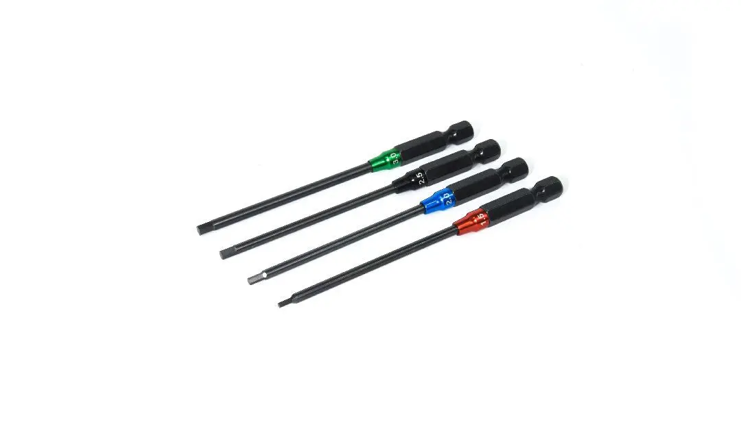 Hobby Details Hex Driver Tip Set Ti Coated (1.5/2.0/2.5/3.0Mm) 1