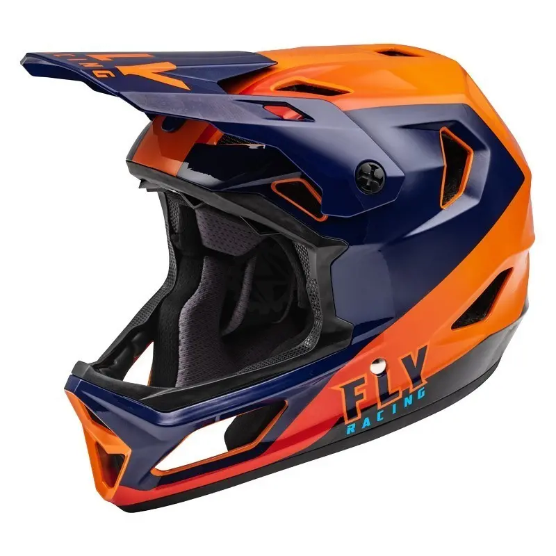 Fly Racing Helmet  Mtb Navy / Orange / Red (X-Large) 1