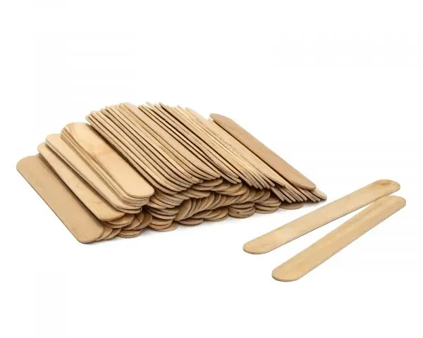 Octopus Holzspatel Stabile Rührspatel Kollektion Aus Birkenholz 15 Cm 100 Stück 1
