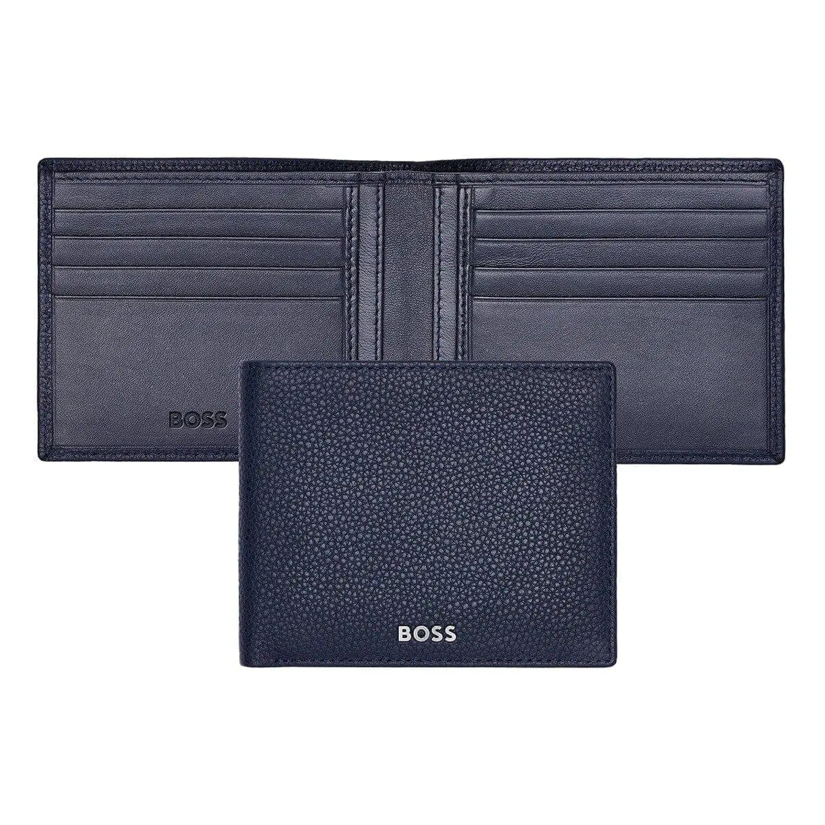 Hugo Boss Brieftasche, Classic Grained, Navy 1