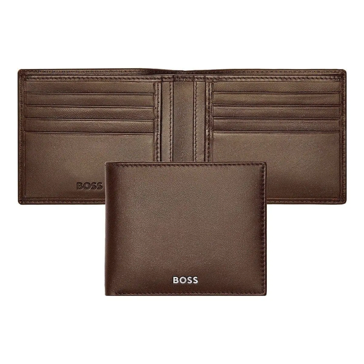 Hugo Boss Brieftasche, Classic Smooth, Brown 1