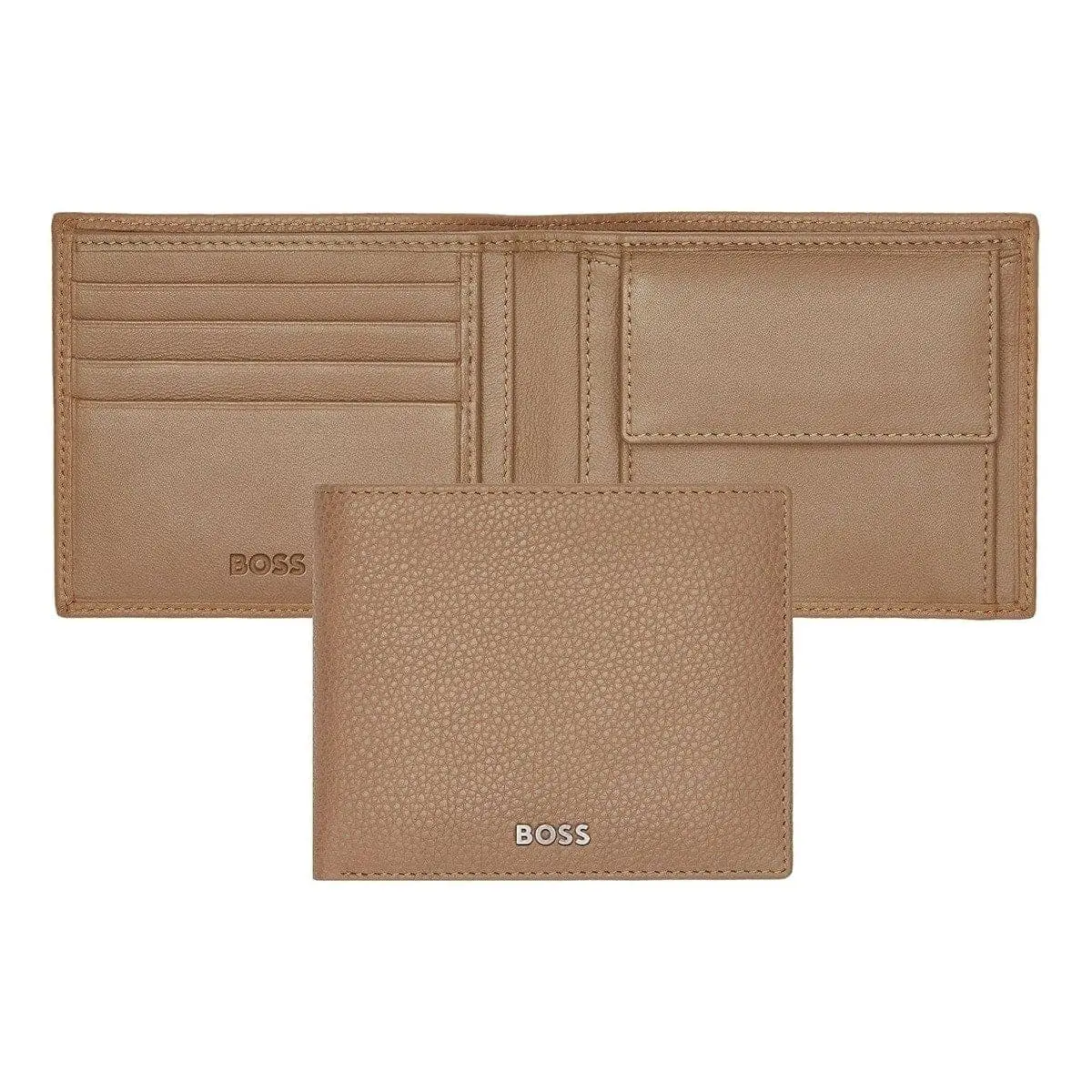 Hugo Boss Brieftasche & Geldbörse, Classic Grained, Camel 1