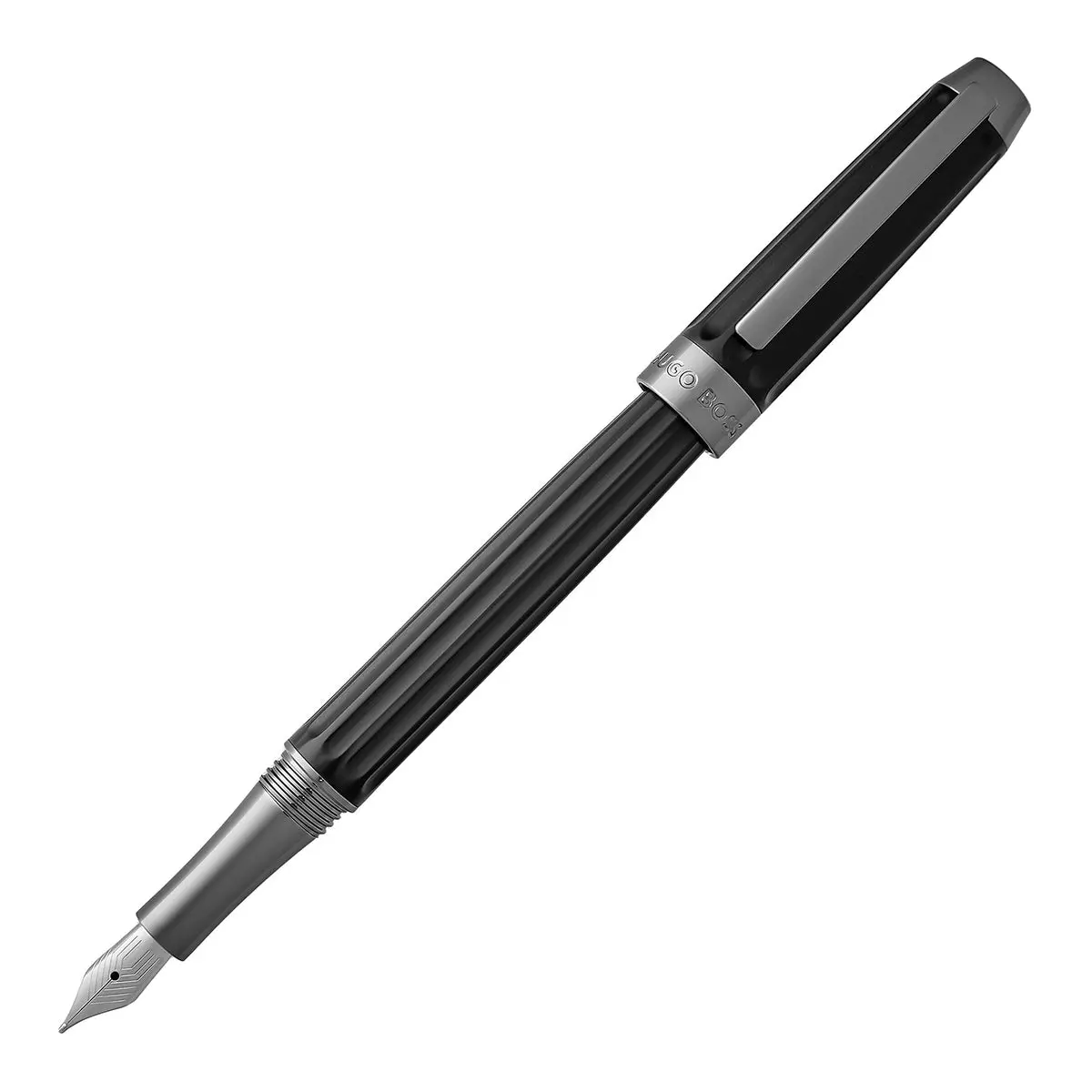 Hugo Boss Füller Beam Matt, Schwarz 1