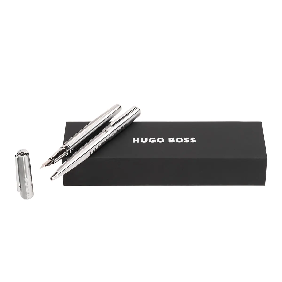 Hugo Boss, Schreibset Label, Chrom 1
