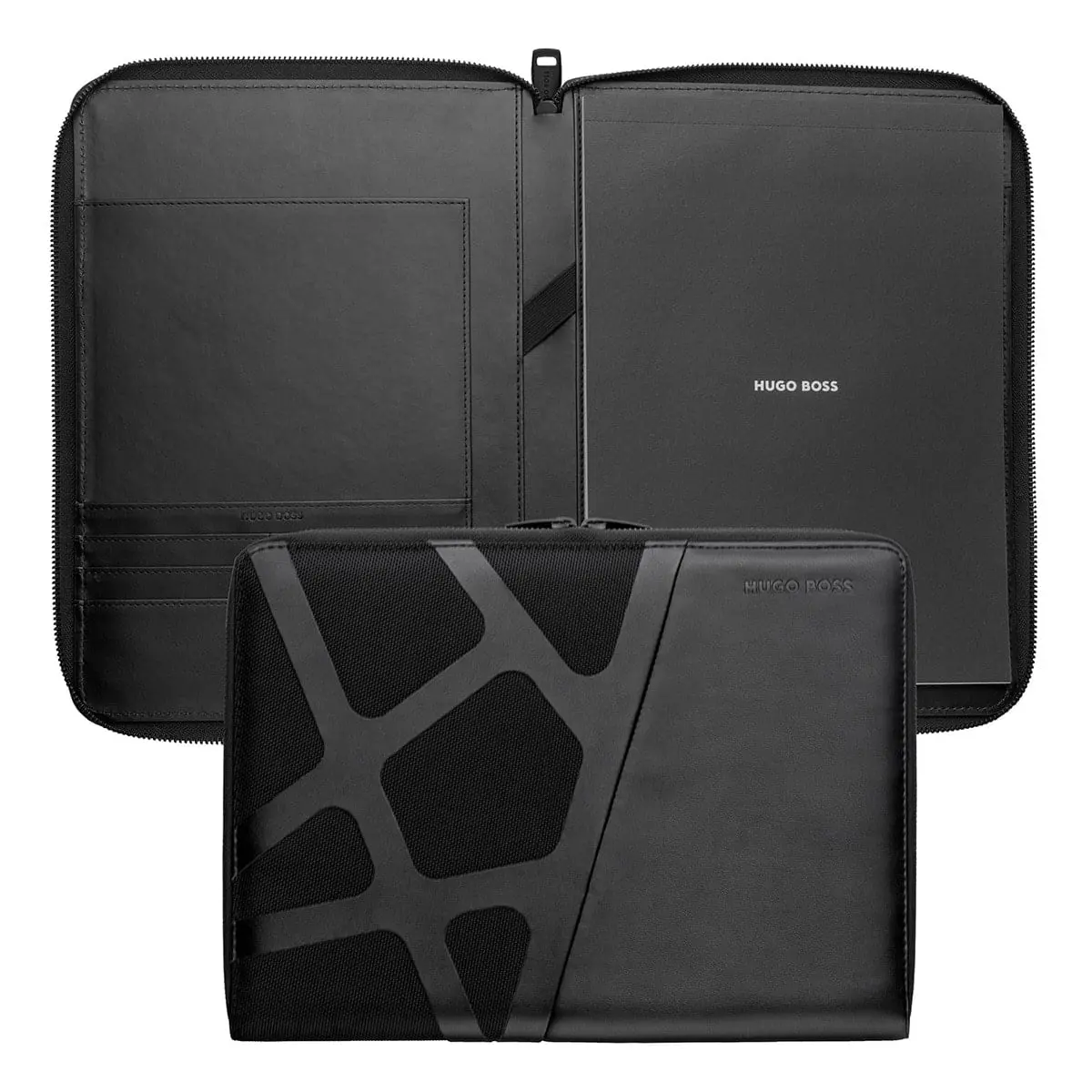 Hugo Boss, Schreibmappe Craft, A4, Schwarz 1