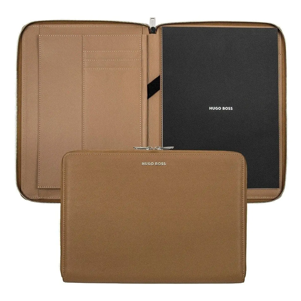 Hugo Boss Konferenzmappe, Pure Iconic, A4, Camel 1