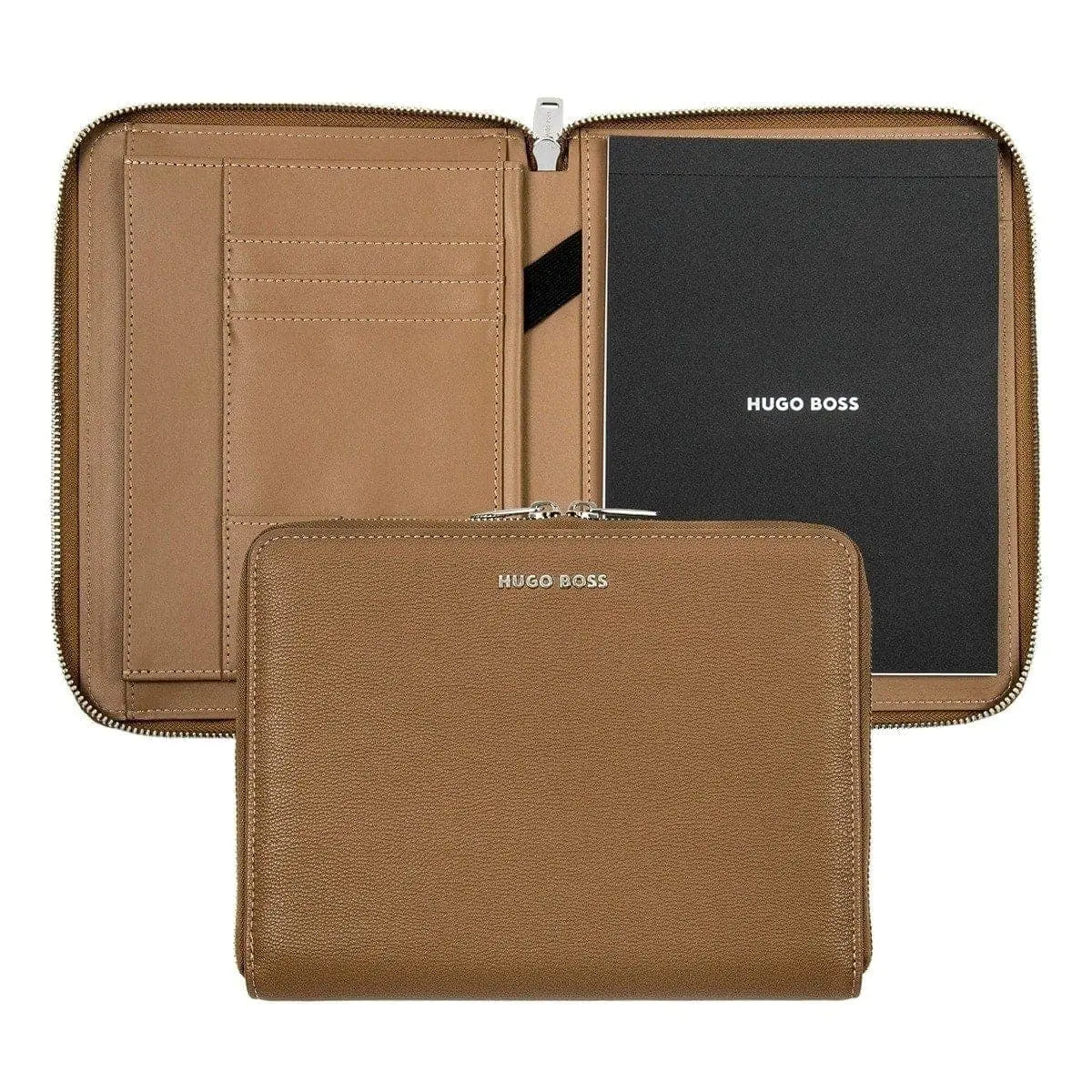 Hugo Boss Konferenzmappe, Pure Iconic, A5, Camel 1