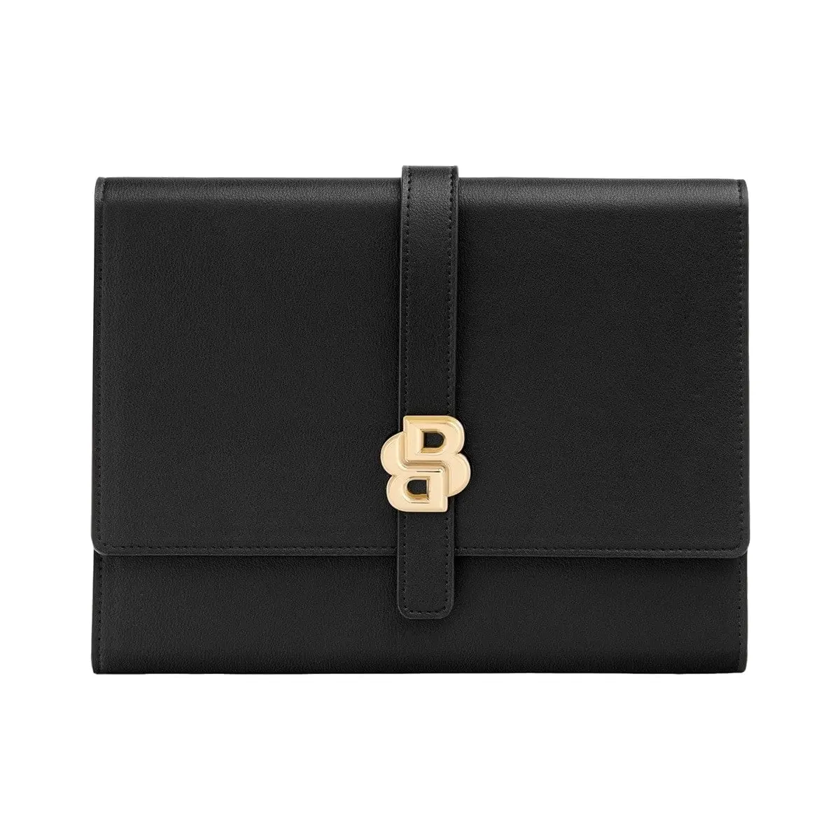 Hugo Boss Konferenzordner Double B A5, Black & Gold 1