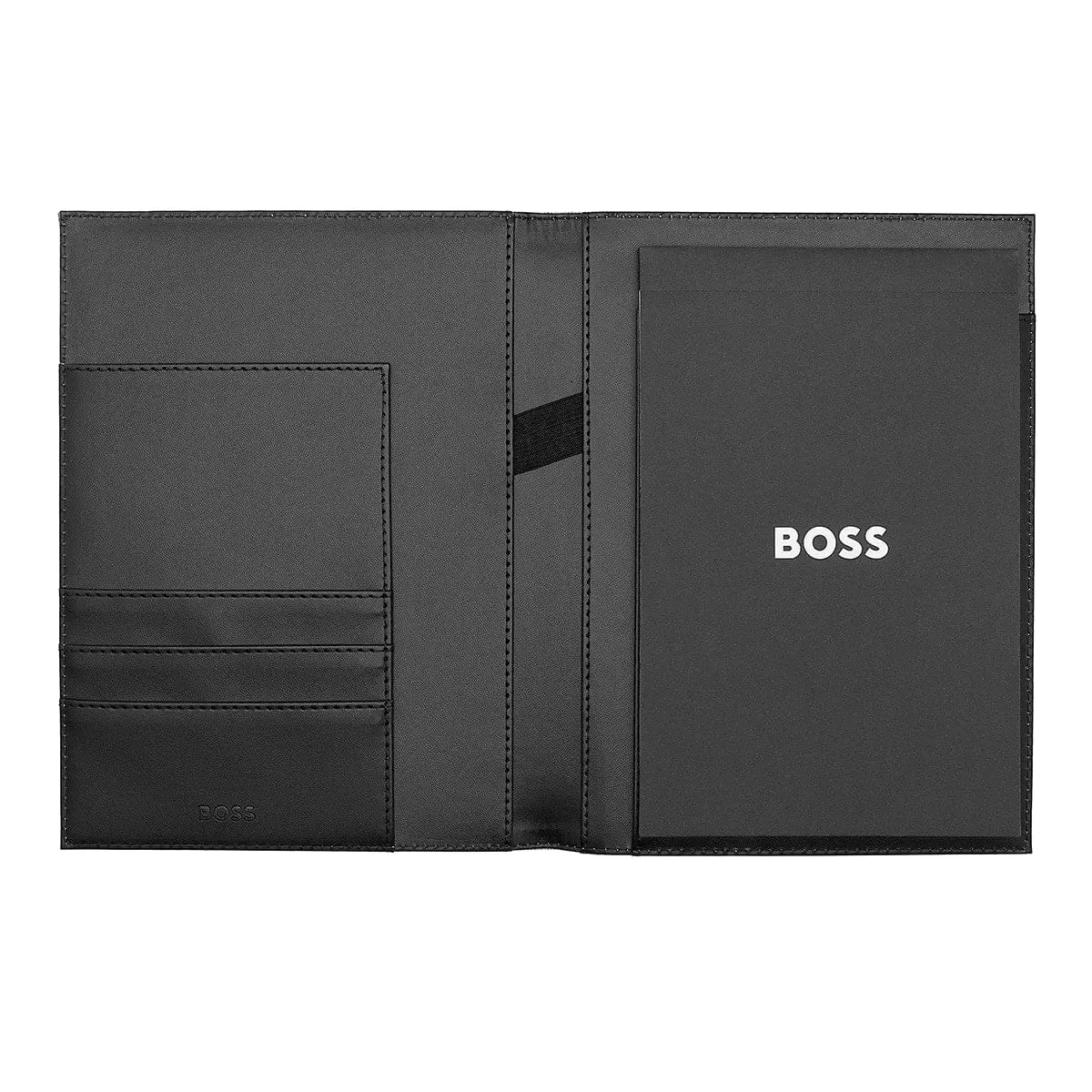 Hugo Boss Konferenzordner Formation Linien, Schwarz 1
