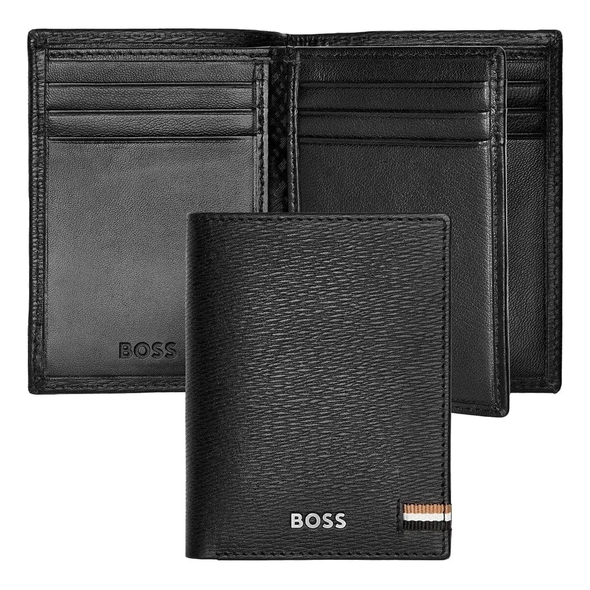 Hugo Boss Kreditkartenetui, Iconic Trifold Black 1