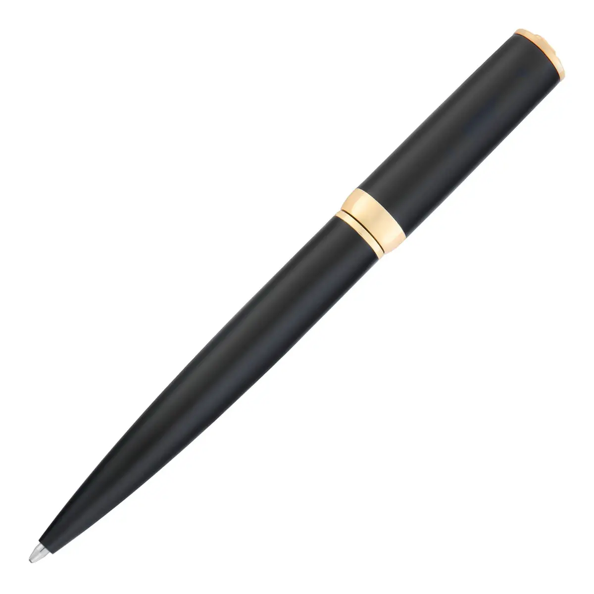 Hugo Boss Kugelschreiber Arche Double B, Black & Gold 1