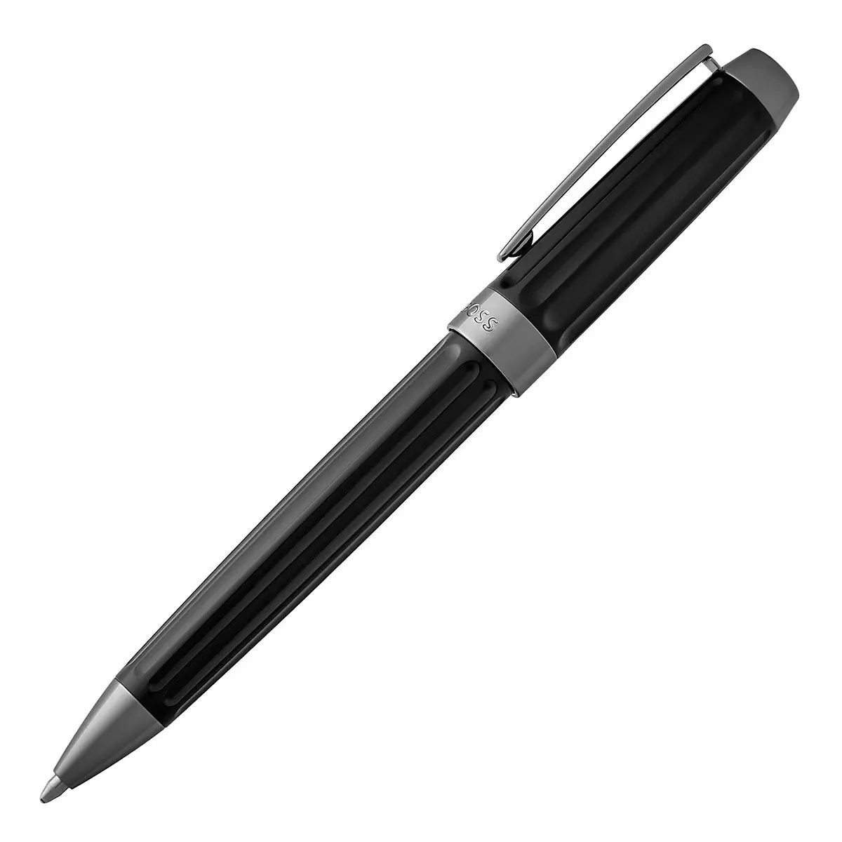 Hugo Boss Kugelschreiber Beam Matt, Schwarz 1