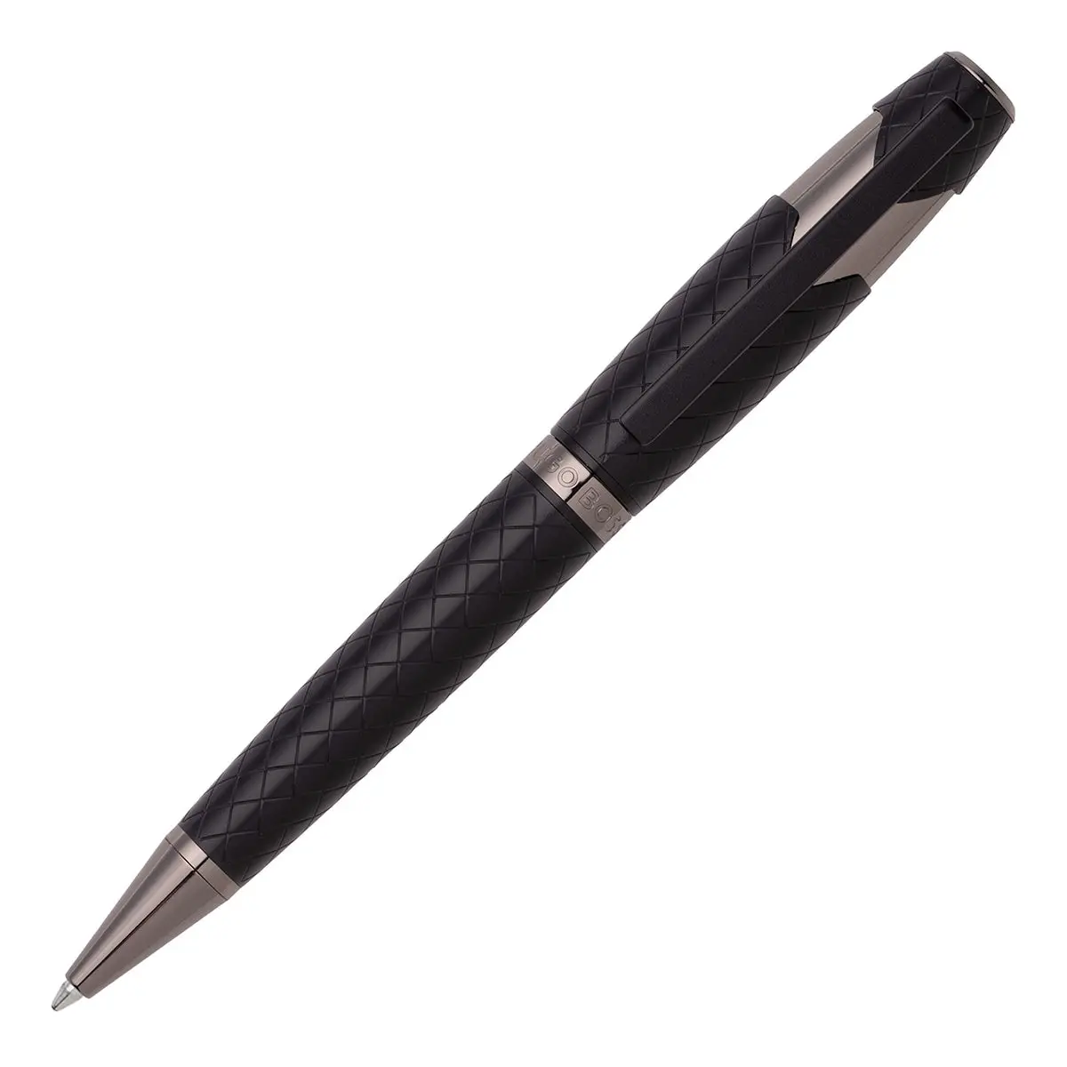 Hugo Boss, Kugelschreiber Chevron, Schwarz 1