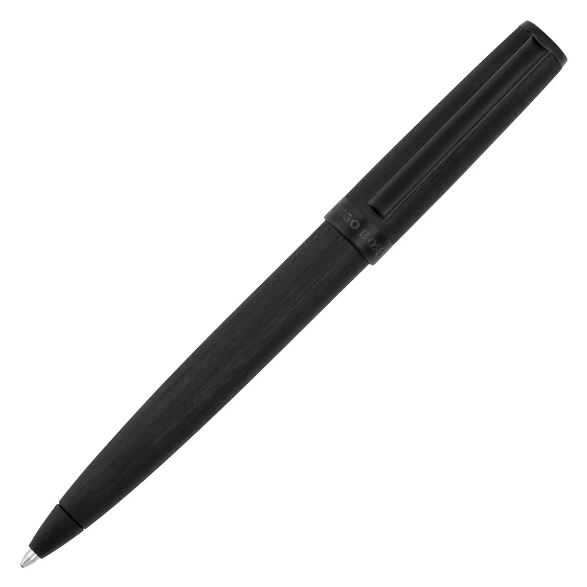 Hugo Boss Kugelschreiber, Gear Brushed, Black 1