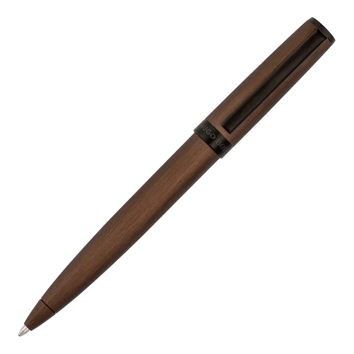 Hugo Boss Kugelschreiber, Gear Brushed, Khaki 1