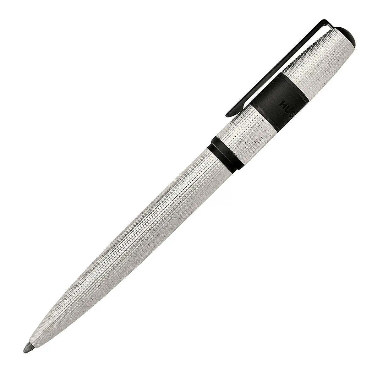 Hugo Boss Kugelschreiber Grid Pearl, Schwarz 1