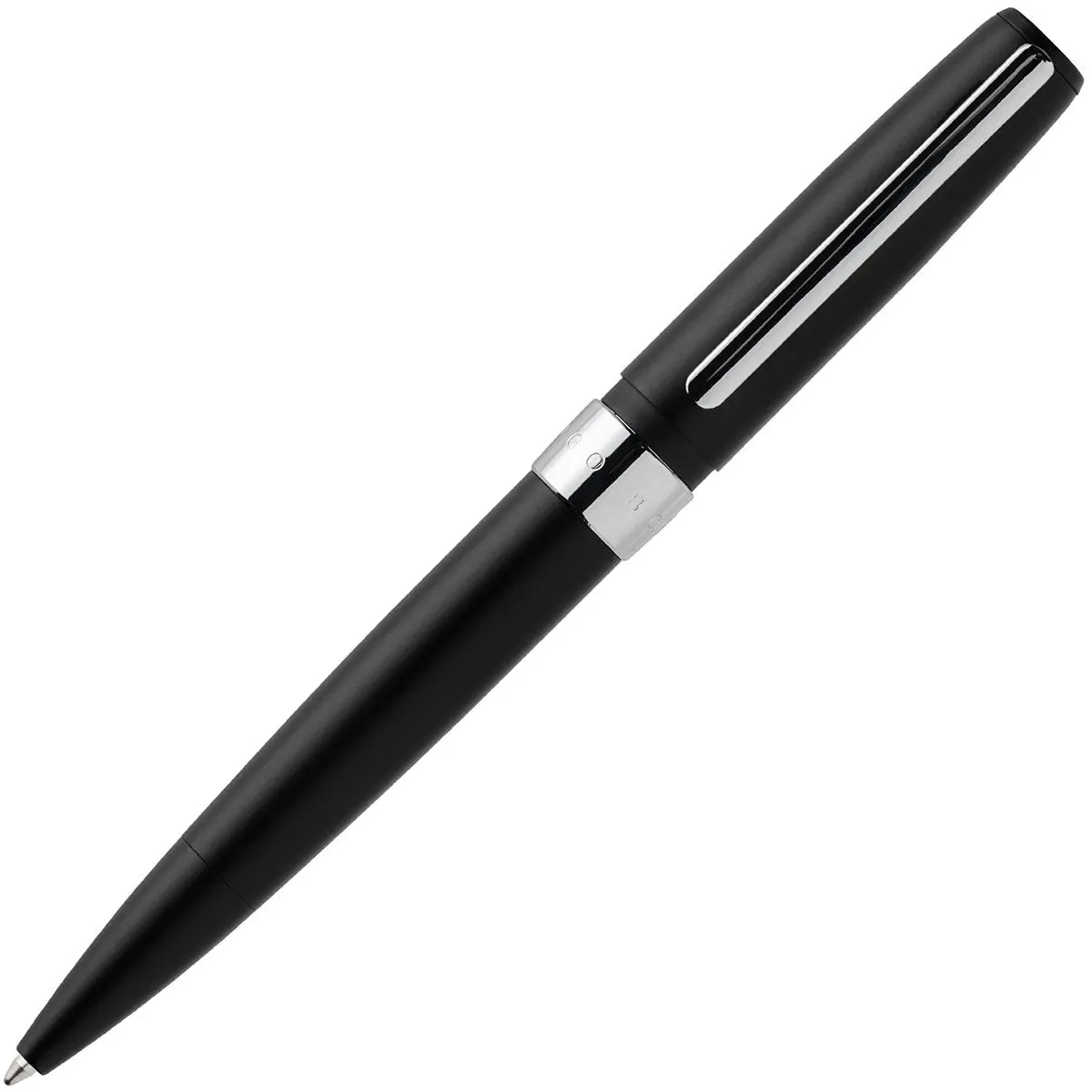 Hugo Boss, Kugelschreiber Halo Chrome, Schwarz 1