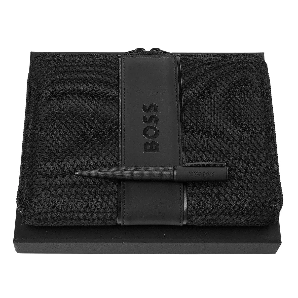 Hugo Boss, Kugelschreiber + Konferenzmappe, Arche 1