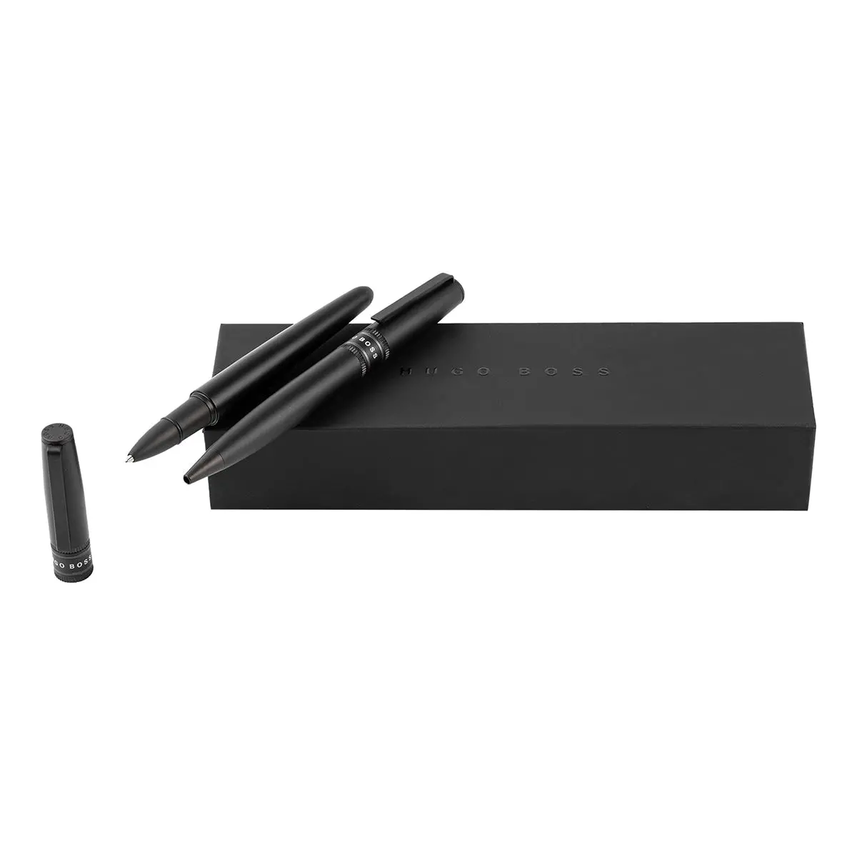 Hugo Boss, Schreibset Gear Illusion, Schwarz 1