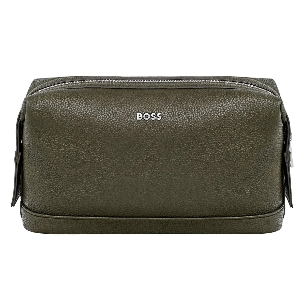 Hugo Boss Kulturbeutel Classic Grained, Khaki 1