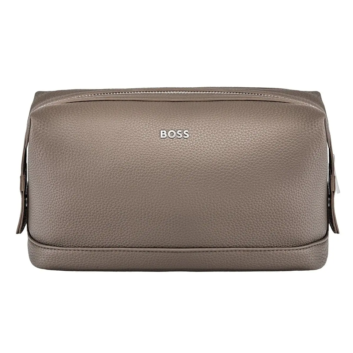 Hugo Boss Kulturbeutel Classic Grained, Taupe 1