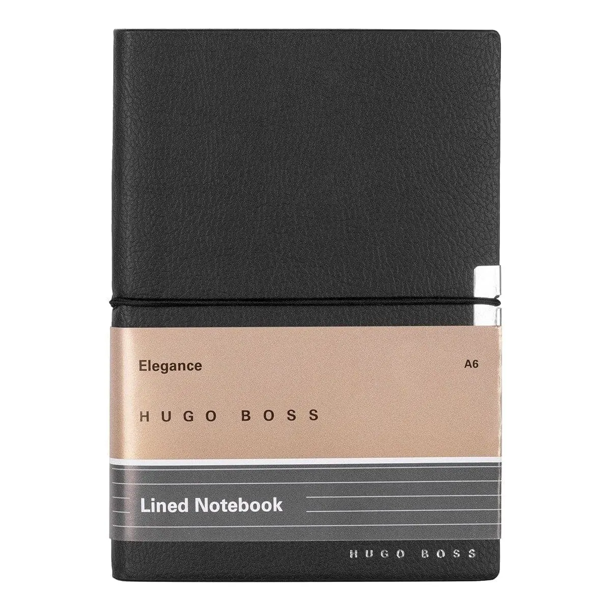 Hugo Boss, Notizbuch Elegance Storyline, A6 Liniert Weiss, Schwarz 2