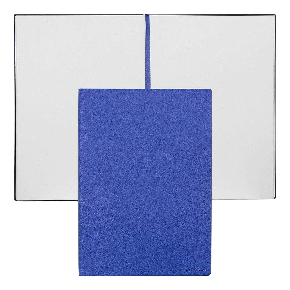 Hugo Boss, Notizbuch Essential Storyline, B5 Blanko Weiss, Blau 1
