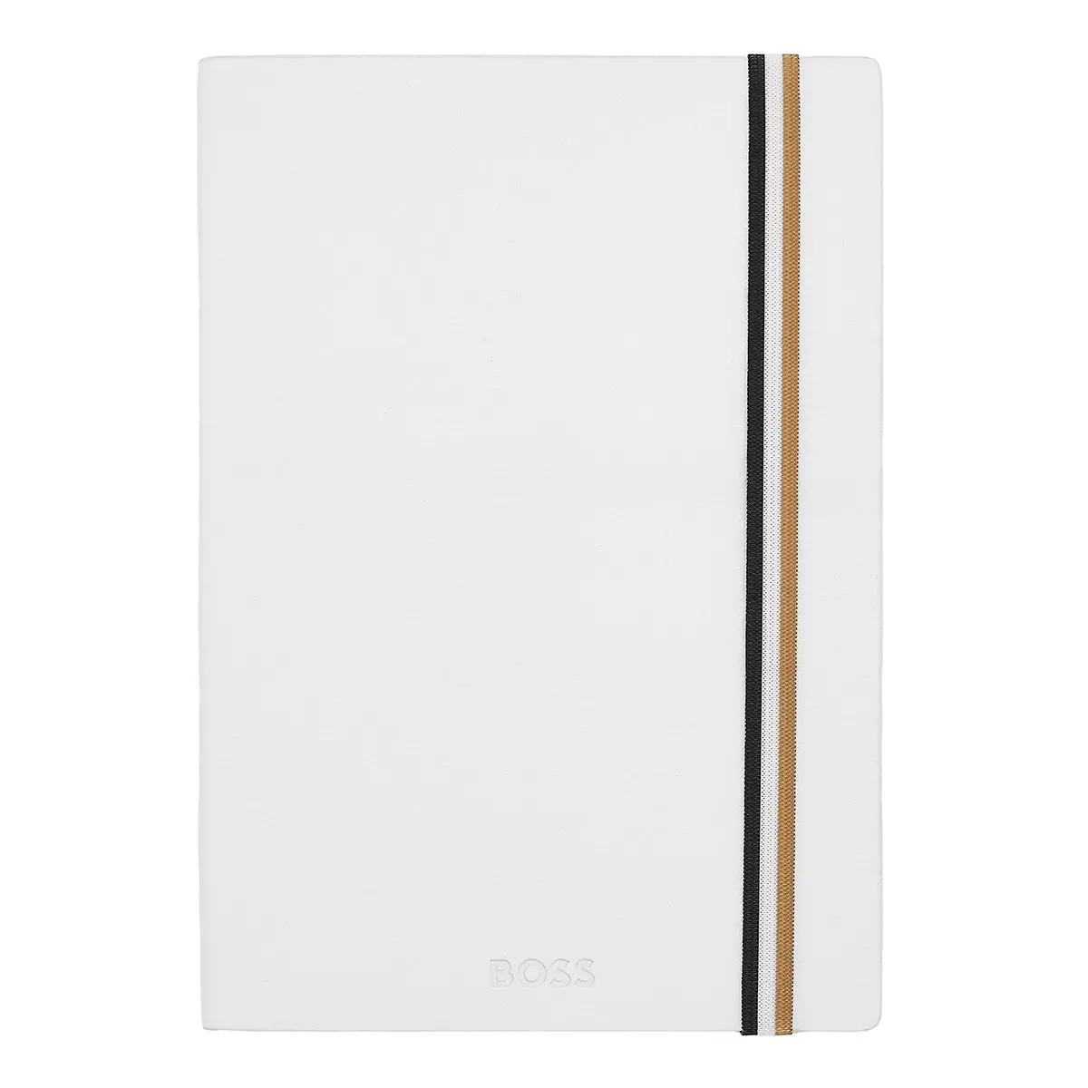 Hugo Boss Notizbuch Iconic A5, Weiß 1