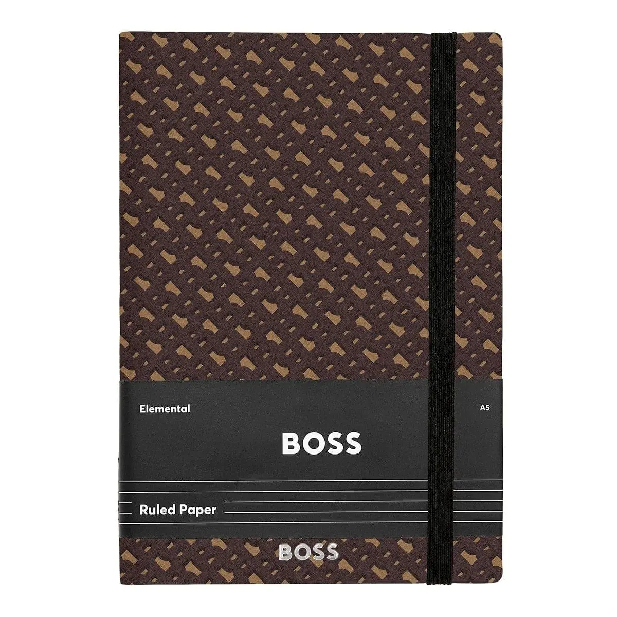Hugo Boss Notizbuch Monogram A5, Camel 1