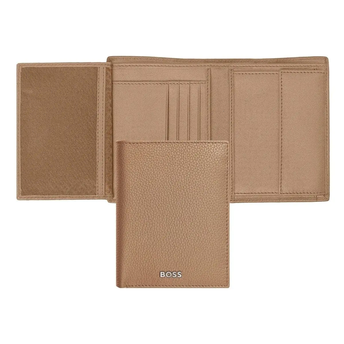 Hugo Boss, Portemonnaie, Classic Grained, Camel 1