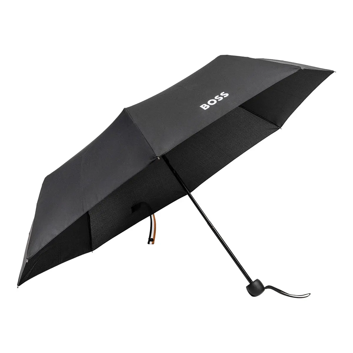 Hugo Boss Regenschirm Iconic Mini, Schwarz 1