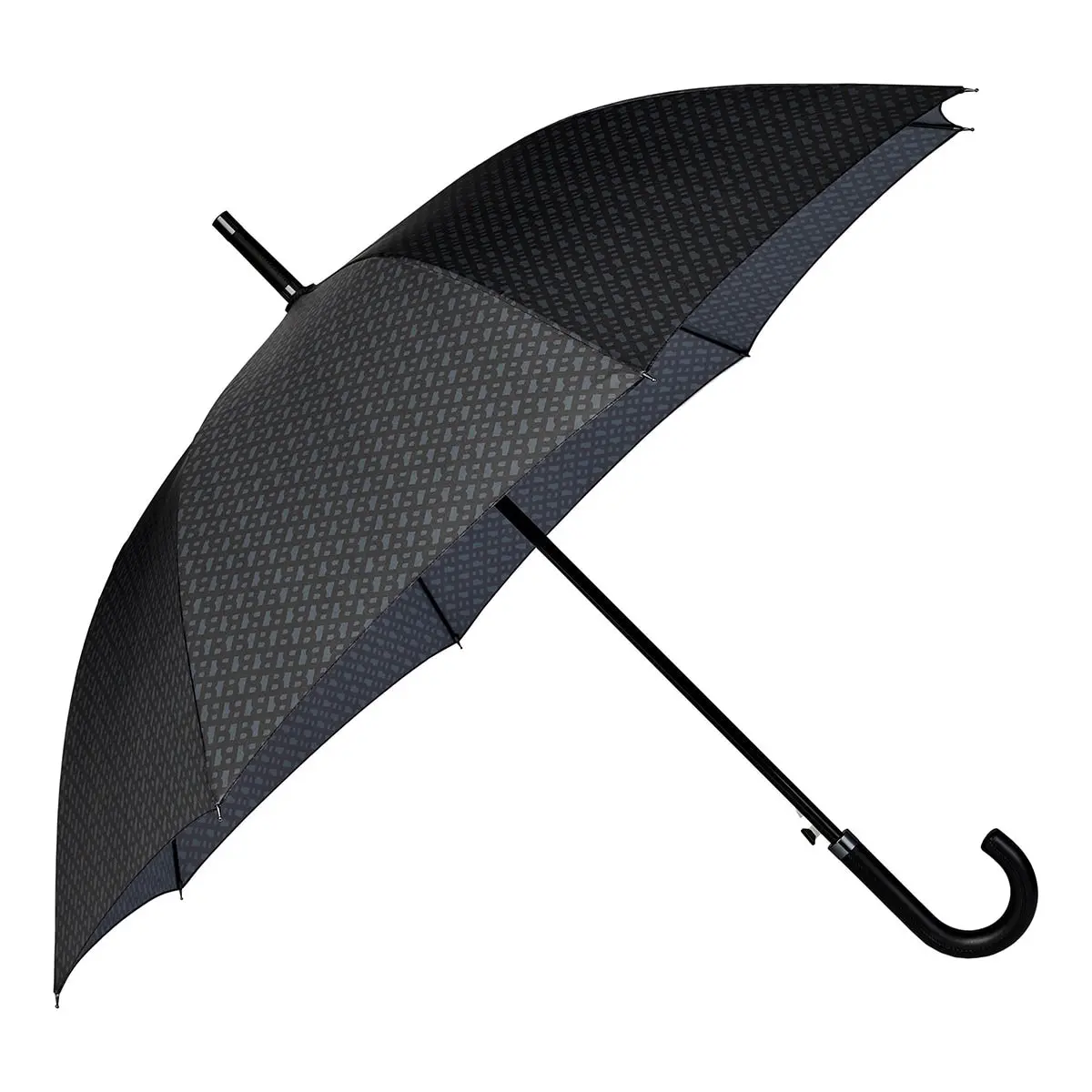 Hugo Boss Regenschirm Monogramme Dark Grey 1