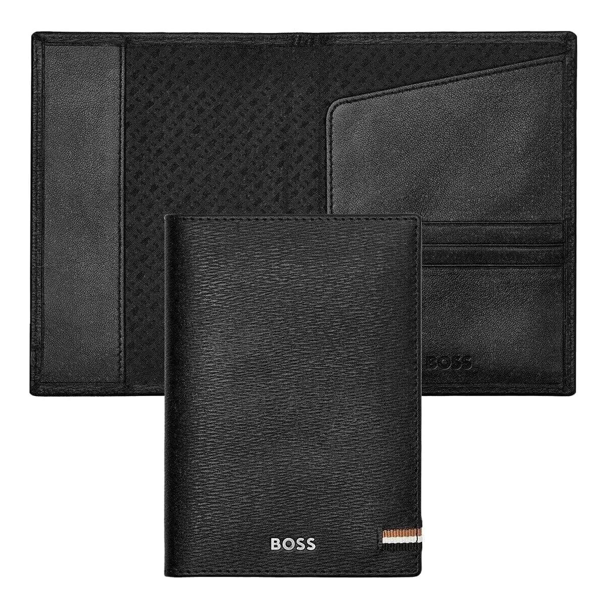 Hugo Boss Reisebrieftasche, Iconic Black 1