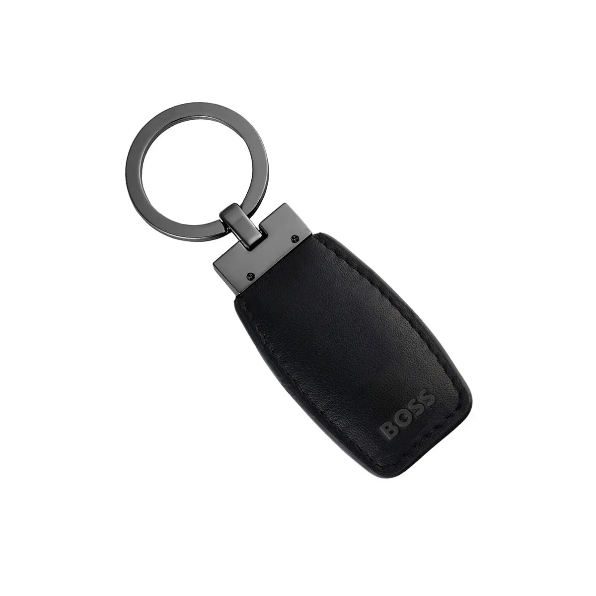 Hugo Boss Schlüsselanhänger Double B Black & Gun 1