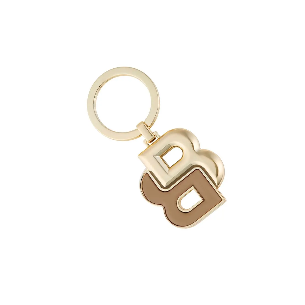 Hugo Boss Schlüsselanhänger Double B Camel 1