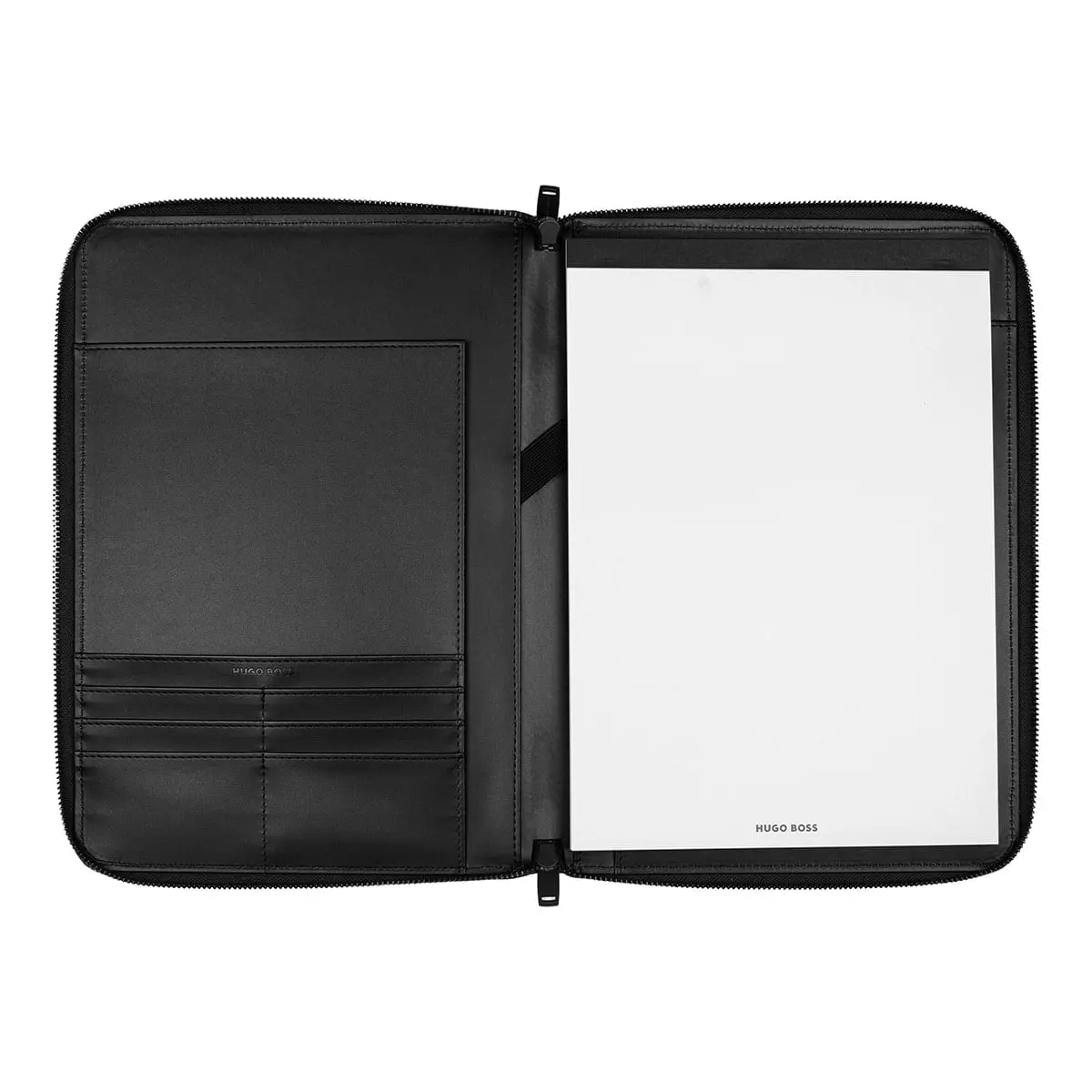 Hugo Boss, Schreibmappe Label, A4, Schwarz 1