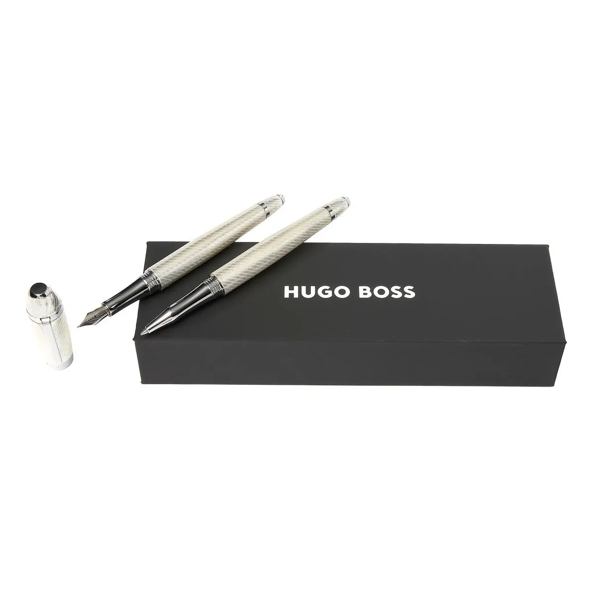 Hugo Boss, Stifte-Set, Arc Futurist, Silver 1