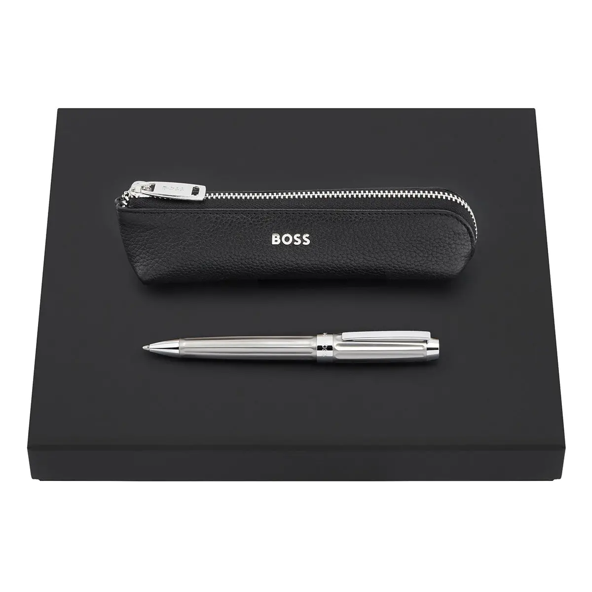 Hugo Boss Kugelschreiber, Etui Beam Chrom 1