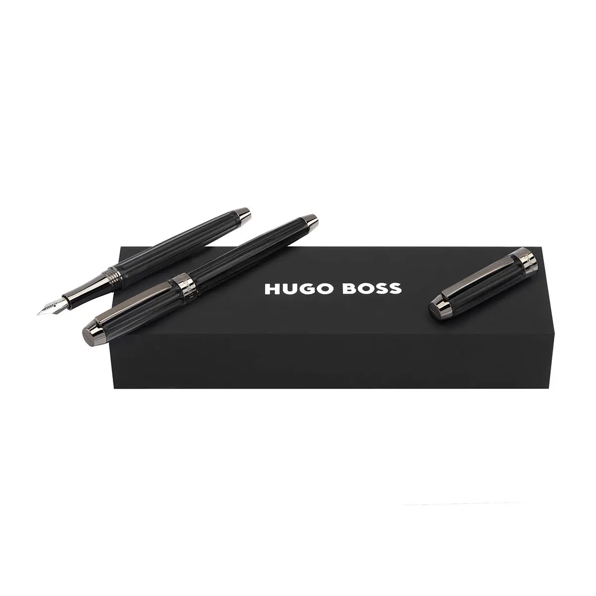 Hugo Boss Tintenroller, Füller Beam Schwarz 1