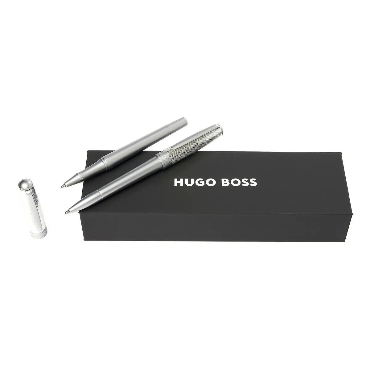 Hugo Boss, Stifte-Set, Essential Metal, Silver 1