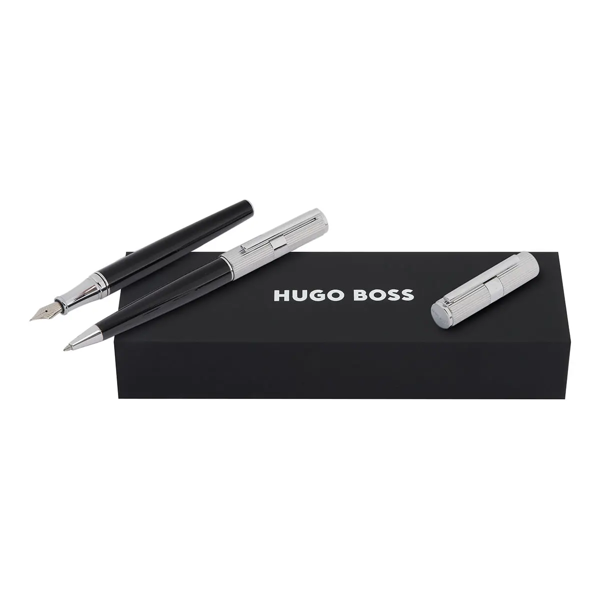 Hugo Boss Füller, Kugelschreiber Formation Schwarz 1